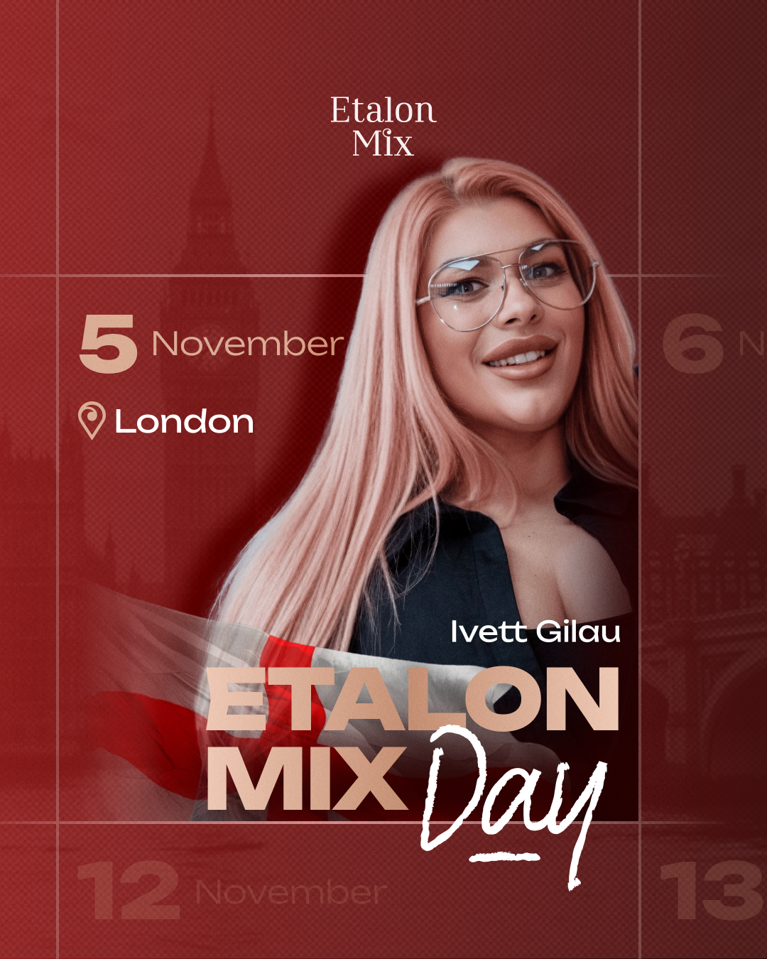 ETALON MIX X Ivett Gilau OPEN DAY | LONDON