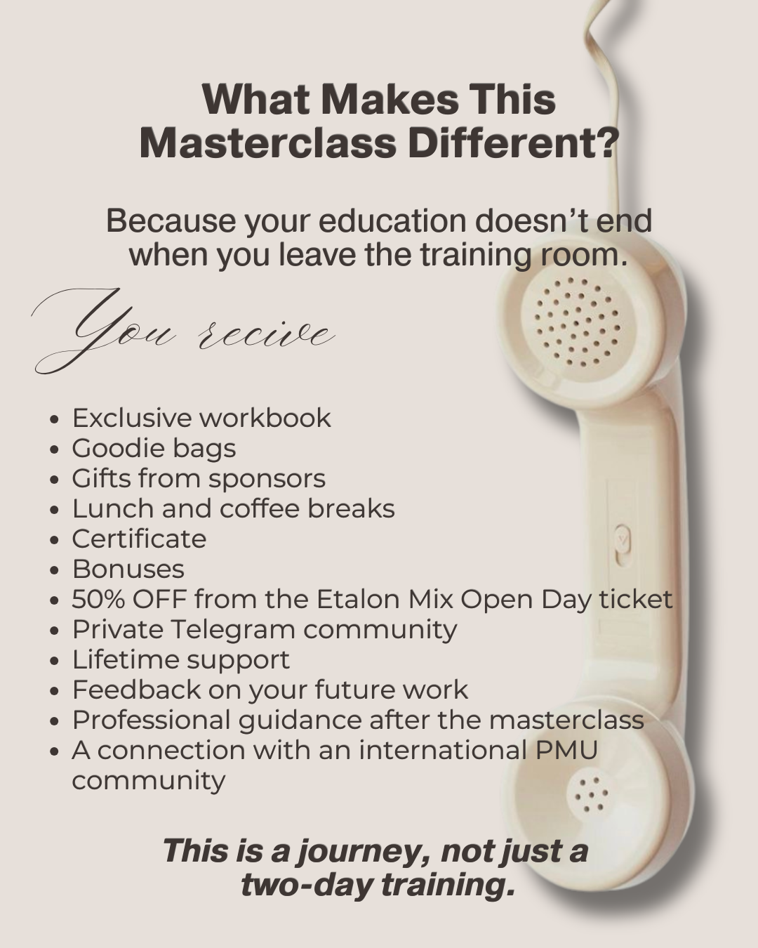 LIGHT BROW MASTERCLASS with Pauline Briand